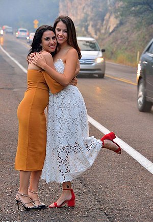 Cute lesbian agrees to shave her girlfriend\'s delicious pussy