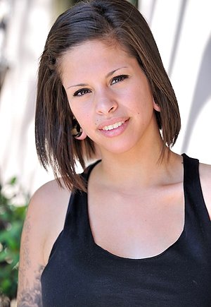 Pretty brunette with short hair wants to use a toy to orgasm